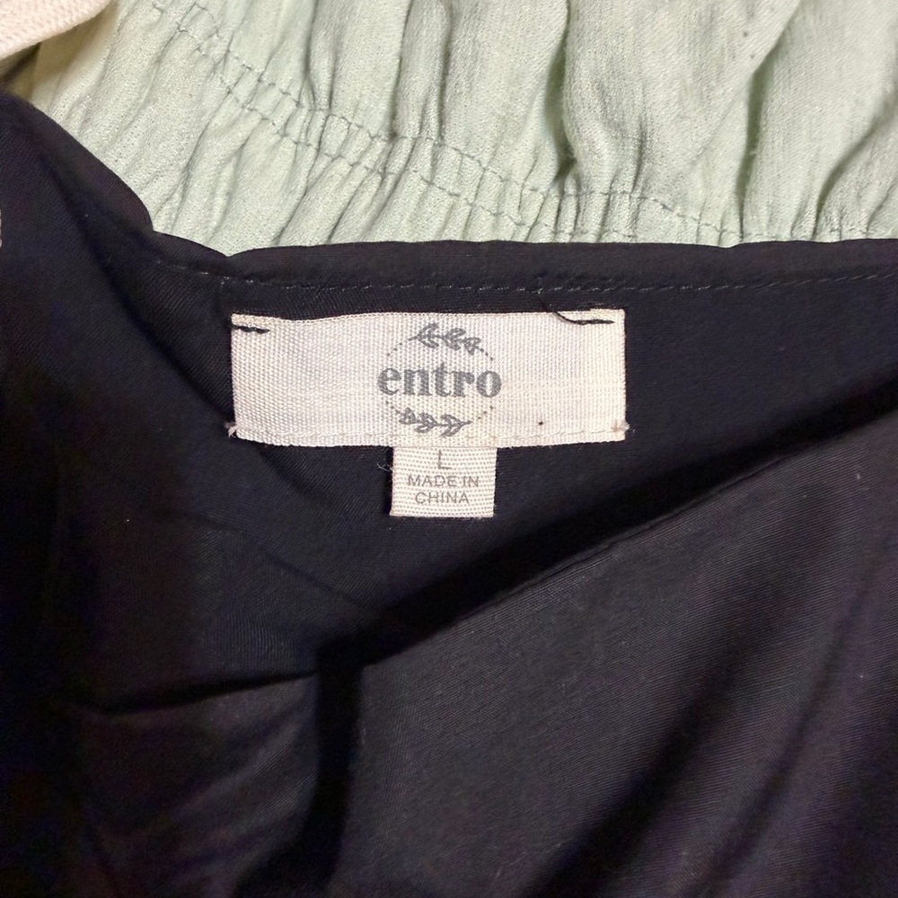 Entro Mint and Black Apparel